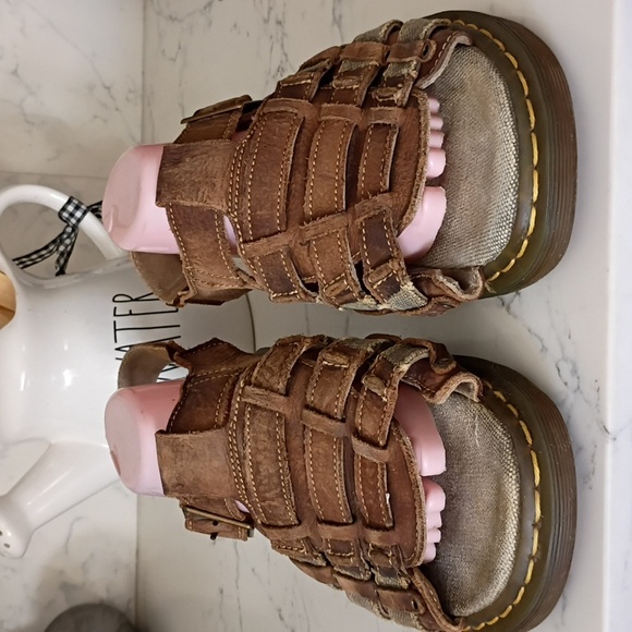 Dr. Martens  Brown Sandals For Men main image 9